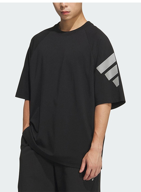 Adidas阿迪男装 舒适透气圆领短袖运动T恤KH1485 JY4835 HR8595