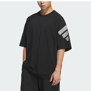 Adidas阿迪男装 舒适透气圆领短袖运动T恤KH1485 JY4835 HR8595