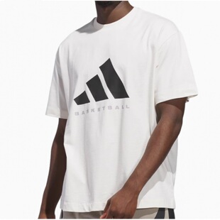 adidas阿迪达斯男女装 简约百搭休闲圆领短袖T恤JX5574 IT4336