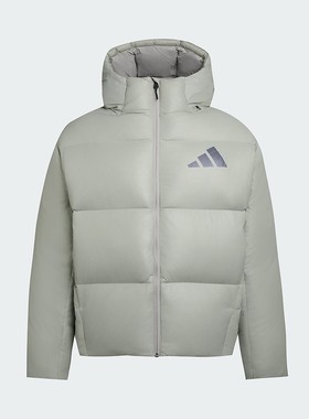 adidas阿迪男装 简约百搭保暖连帽羽绒服KH3981 KH3992 KH3989