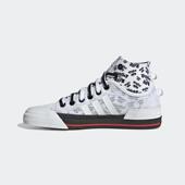 Nizza DL时尚 adidas三叶草男女鞋 潮流高帮运动休闲板鞋 GY5340