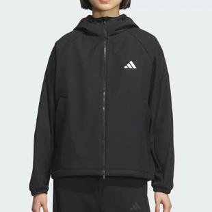 adidas阿迪女装 简约百搭休闲连帽夹克外套KC0054 JM8828 IN9475