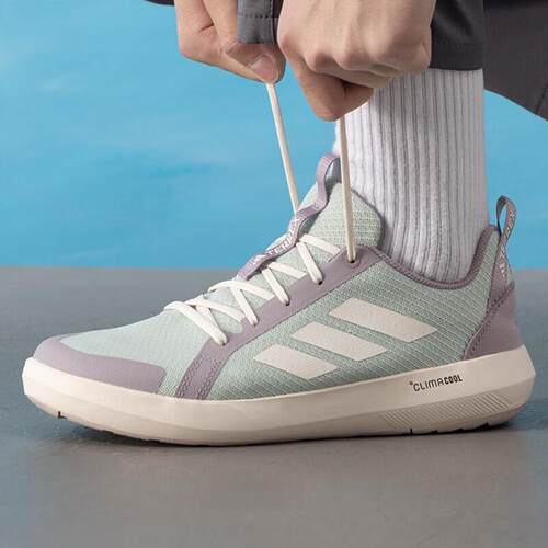 adidas阿迪达斯男鞋TERREX BOAT LACE CLIMACOOL运动休闲鞋JS2955