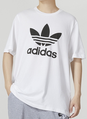 adidas/阿迪达斯三叶草男子短袖T恤 IA4816 H13481 HE4682 HE2519