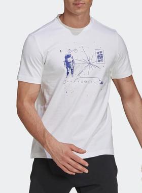 Adidas阿迪达斯男装 简约运动休闲短袖T恤 GU1753 IM8265 JL9236