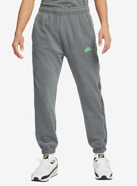 Nike/耐克正品冬季新款男子起绒保暖休闲运动束脚长裤 DD4893-068