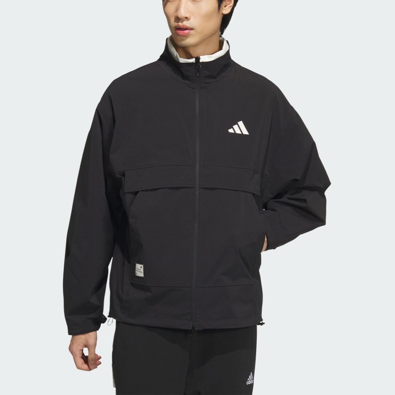 阿迪男装经典百搭运动休闲外套