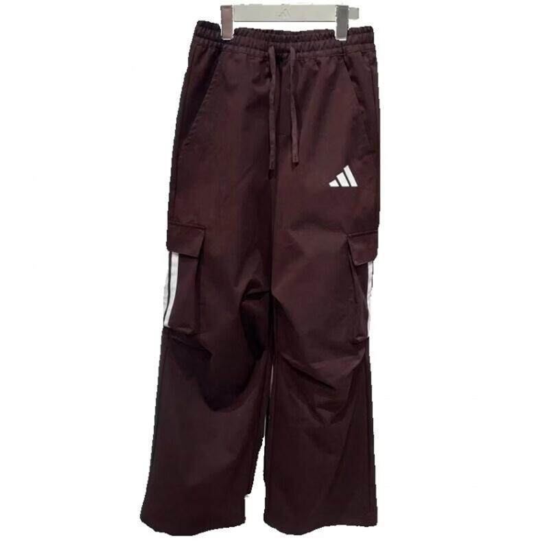 adidas阿迪男裤 时尚舒适简约百搭休闲运动直筒长裤KW0677 KW0680