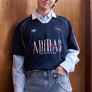 adidas三叶草 男子潮流时尚经典运动休闲POLO领短袖T恤KY2192