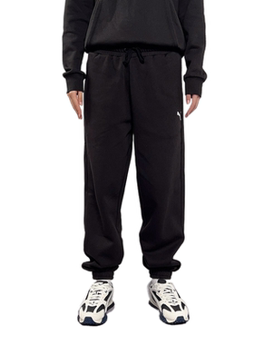 PUMA彪马男裤 经典简约舒适日常休闲针织运动长裤693575-01