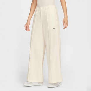 Nike耐克女裤 简约日常百搭中腰阔腿运动休闲长裤 IH8515-133