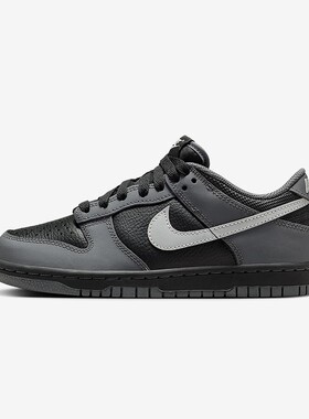 NIKE耐克大童鞋 DUNK LOW经典舒适百搭复古休闲鞋IM6028-010