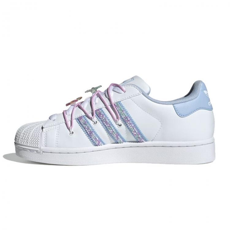 adidas三叶草女鞋 SUPERSTAR 2 运动板鞋JR1332 JR1333 JR1330