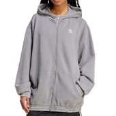 Adidas阿迪达斯三叶草女装 JD0054 运动休闲连帽夹克外套IY8039