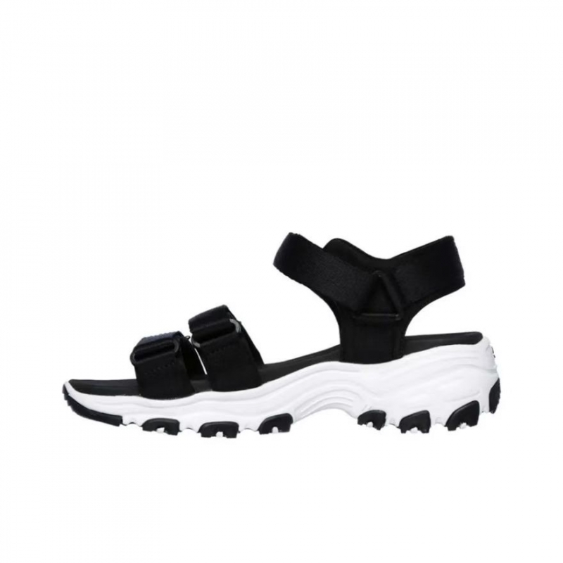 Skechers/斯凯奇女子魔术贴厚底凉鞋31514/BLK/LTPK 896051/BBK-封面