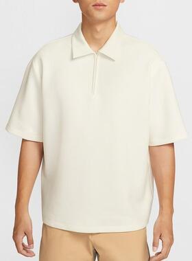 NIKE耐克男装 简约时尚运动休闲POLO领短袖T恤IF2909-133