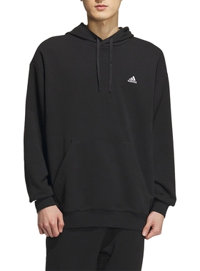 Adidas阿迪男女装 纯色简约休闲连帽卫衣IV7600 IZ1457 IV7596