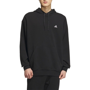 IV7596 IZ1457 Adidas阿迪男女装 纯色简约休闲连帽卫衣IV7600