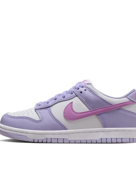 NIKE耐克大童鞋 DUNK LOW时尚潮流百搭运动休闲板鞋HQ1185-161