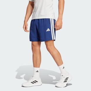 adidas阿迪 男子男子潮流时尚经典条纹百搭运动休闲短裤JC7719