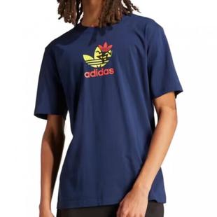 Adidas三叶草男装 运动休闲圆领短袖T恤 IS0233 JP1089 KH1195