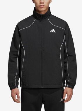 adidas阿迪 男子户外运动休闲跑步健身立领夹克外套KY9983 KY9984