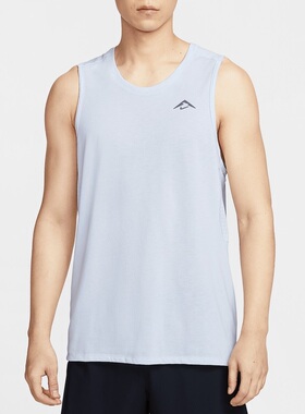 NIKE耐克男装 时尚简约宽松运动休闲圆领无袖背心HJ4169-085