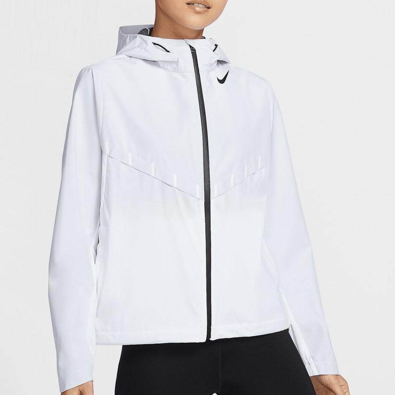 Nike耐克女装 舒适透气跑步健身运动休闲连帽夹克外套FZ3397-100