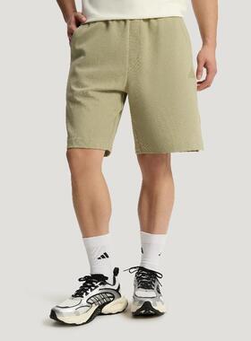 adidas阿迪男裤 纯色简约舒适透气百搭运动休闲短裤KR5085