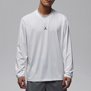 Nike耐克 男子舒适透气宽松运动休闲圆领长袖T恤IF0888-100