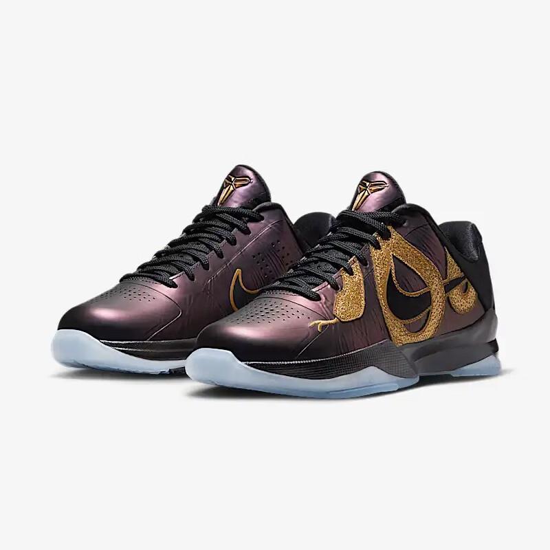 nike耐克小童鞋 KOBE 5 稳固支撑运动休闲篮球鞋鞋 HM3753-500