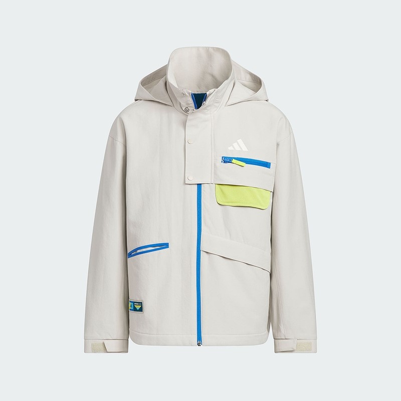 阿迪童装连帽夹克外套