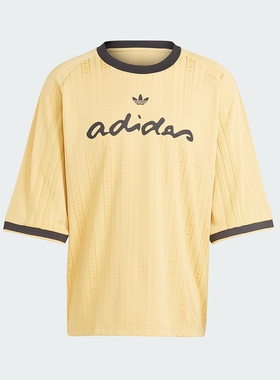 adidas三叶草男装 运动宽松纯棉休闲短袖T恤IT7463 JX2633 JX2634