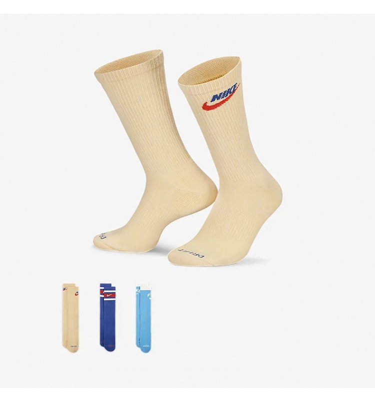 耐克男男女透气运动袜