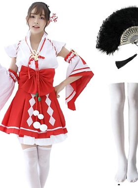 外贸出口女装日韩爆款日本和服COS大乔服成人女装极乐净土演出服
