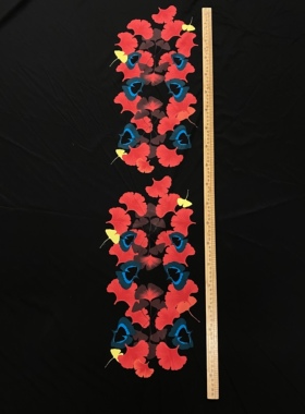 04双绉黑色定位花连衣裙简约素雅真丝布料桑蚕丝绸面料女制衣面料