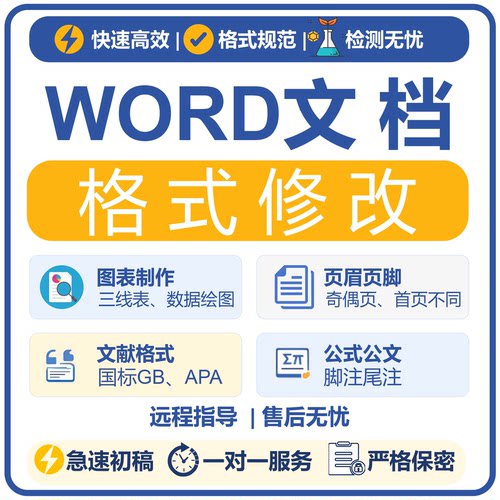 论文格式排版修改word调整无忧硕博毕业目录页眉页码文献三线表图