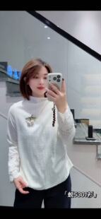 蜕变日记5301大码蕾丝打底衫女胖MM小衫200斤女装新款高领上衣冬