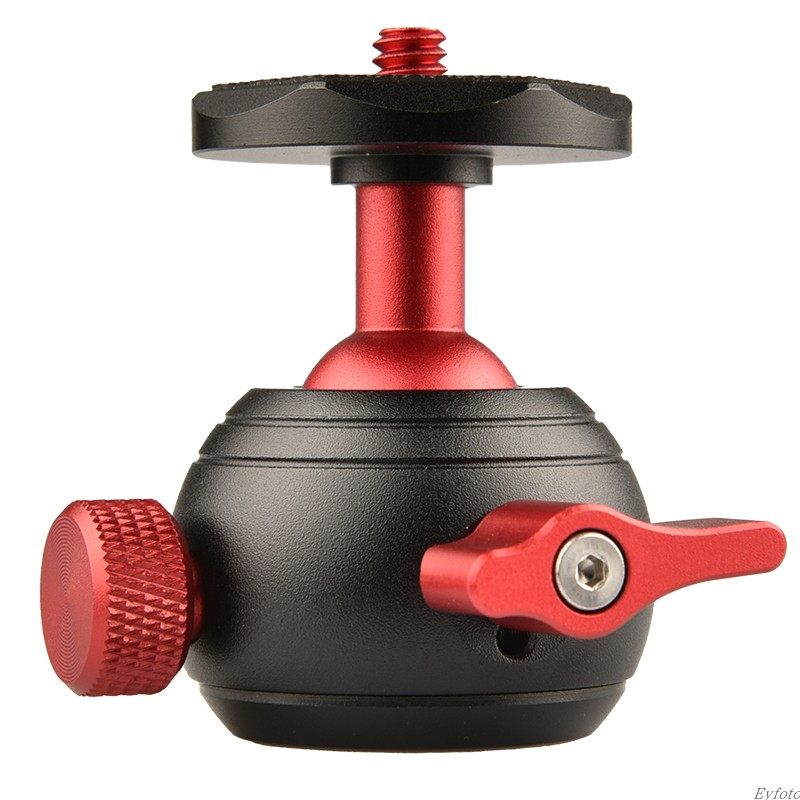 闷葫芦全金属可旋转球形云台桌面脚架投影仪支撑手机夹三脚架配件