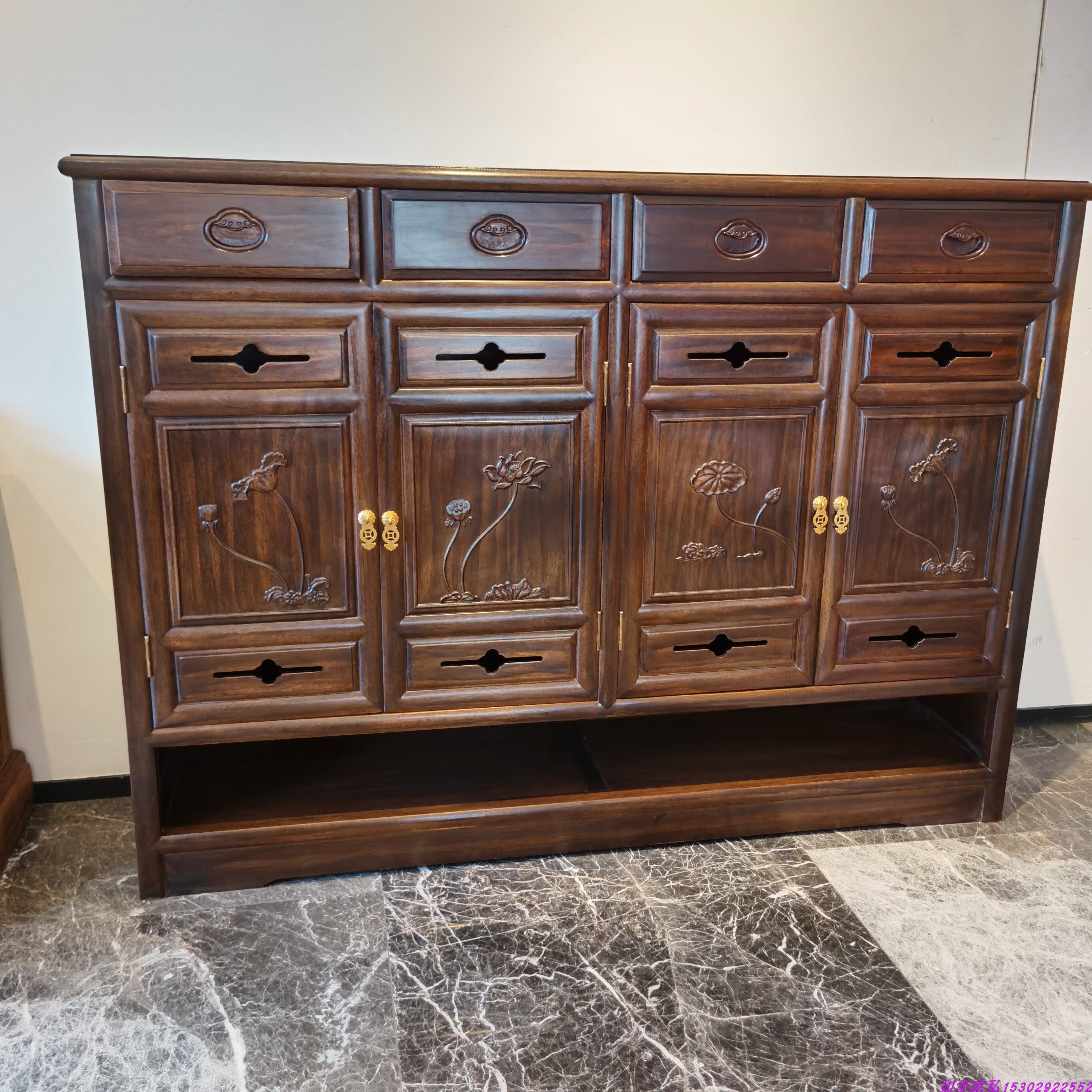 红木鞋柜花梨木放鞋柜全实木门口收纳柜进口菠萝格木三四门北美色,住宅家具,鞋柜,淘宝优惠券,粉丝福利购,淘宝优惠卷