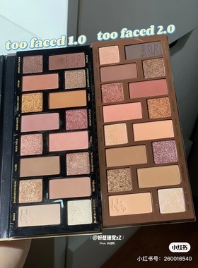 黑五折扣！too faced/二皮脸born this way16色眼影盘 温柔实用！