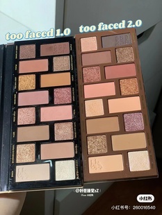 二皮脸born faced this way16色眼影盘 黑五折扣 温柔实用 too