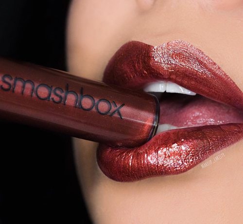 现货美国smashbox Be Legendary珠光镜光漆光唇釉唇彩口红 金属色