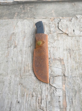 手工适用于BUCK巴克192 战术刀鞘刀套真皮复古牛皮疯马皮户外192