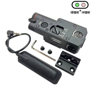 全金属CQBL绿镭射IR激光指示器侧面可加装M300A/M600C/OKW手电筒