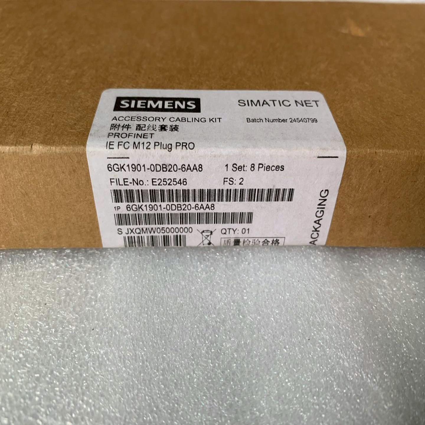 全新 原装 正品 进口西门子SIEMENS配线接头 6GK1901-0DB20-6AA8