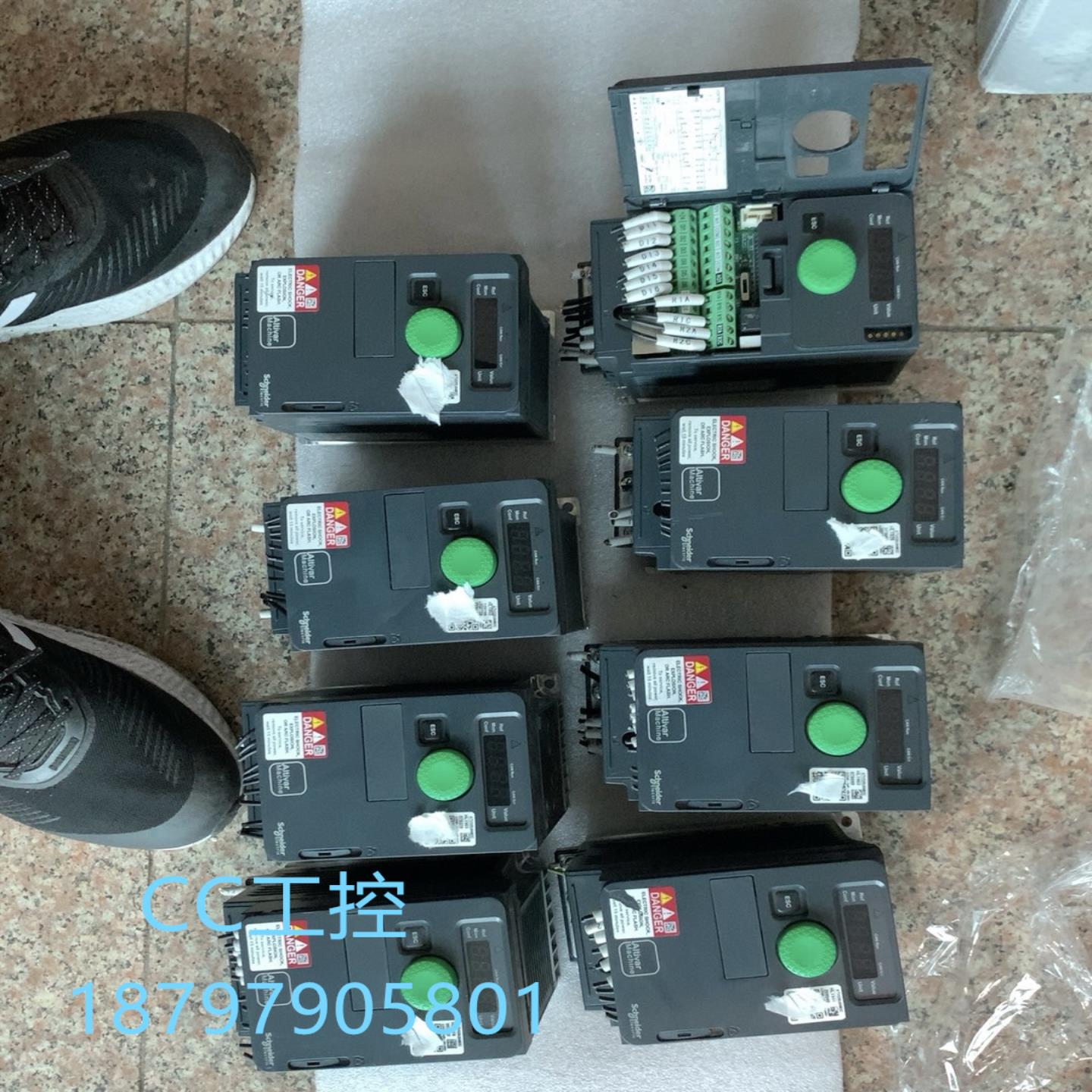 拆机施耐德变频器ATV320U04M2C 037KW 220V功能包好 现货