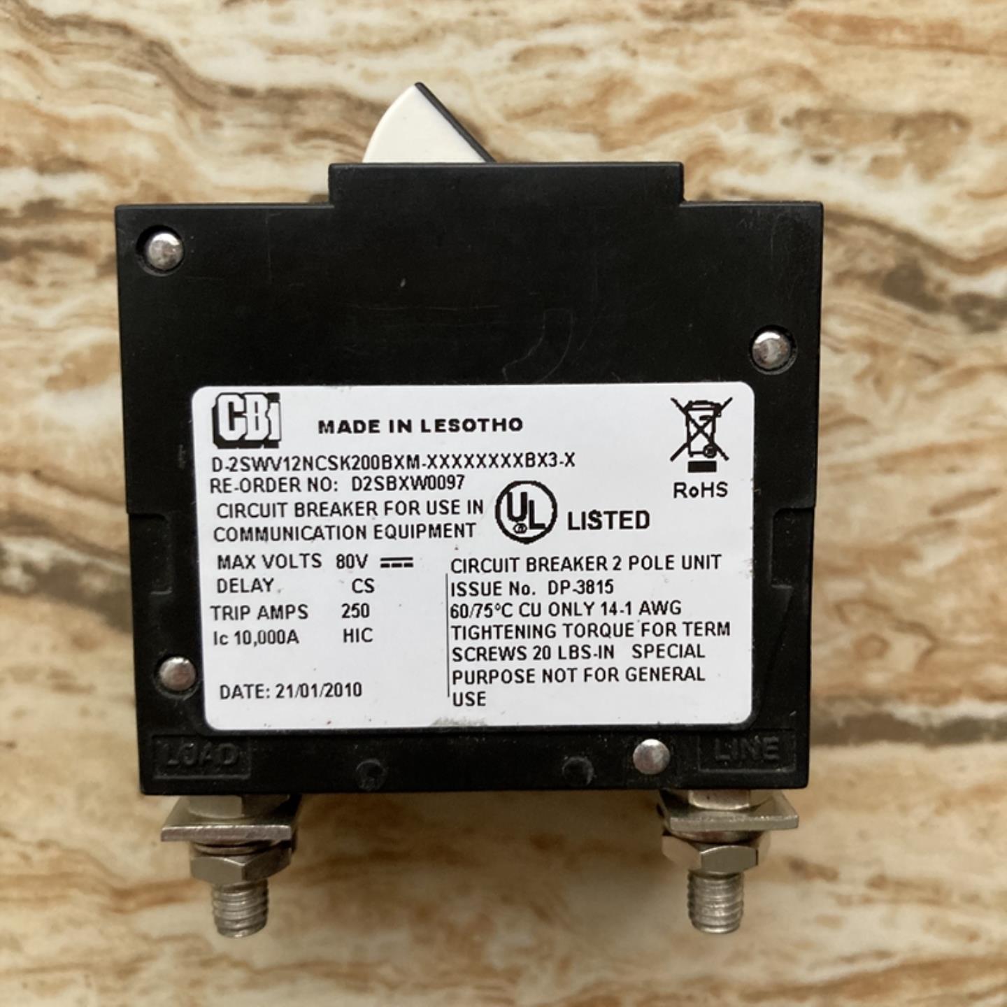 原装CBI开关RE-ORDER No DS2BXW0097 D-2SWV12NCSK200BXM现货议价