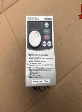 FR-S520E-075K 三菱原装S520系列变频器 075kw220v 可直拍