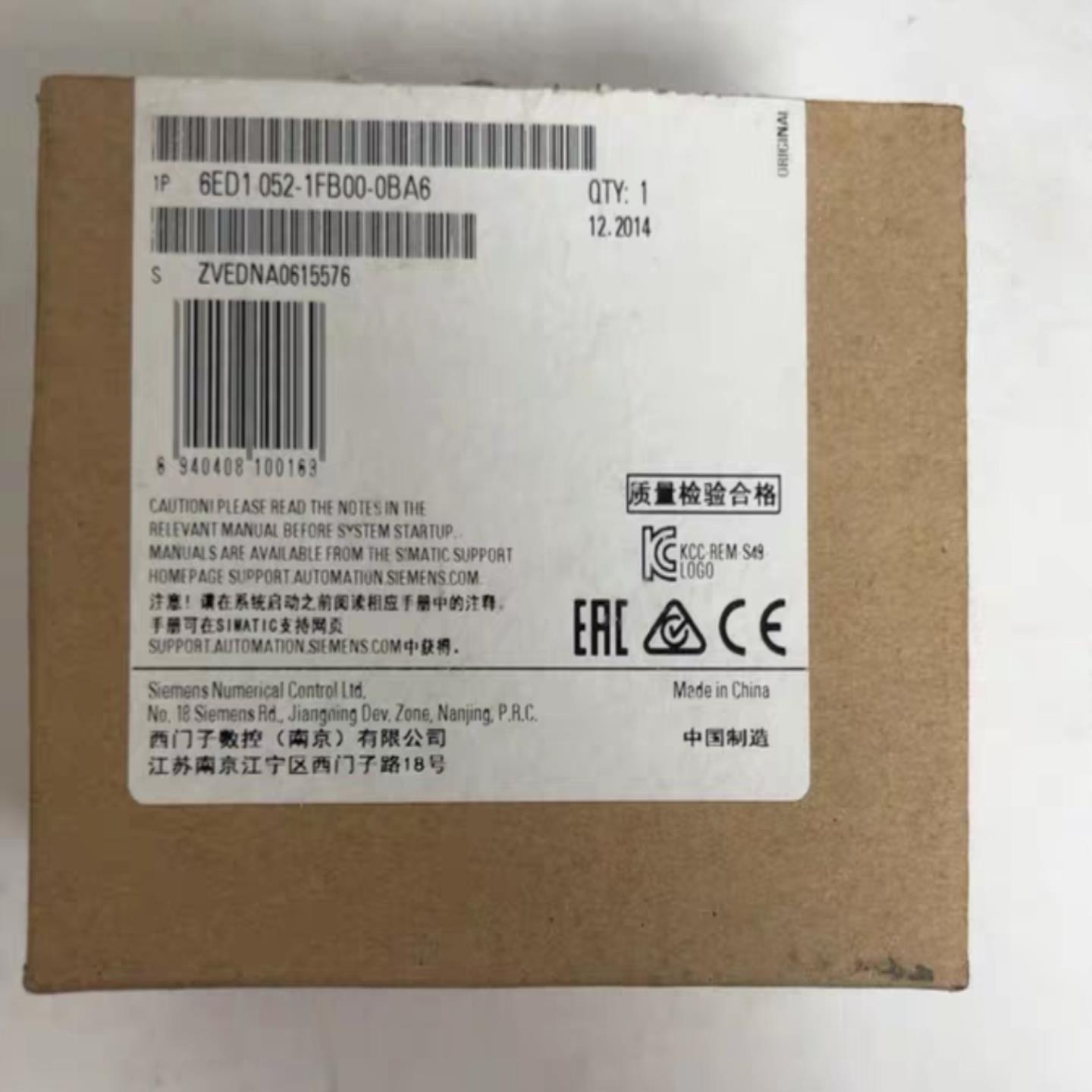 6ED1052-1FB00-0BA6 西门子原装正品